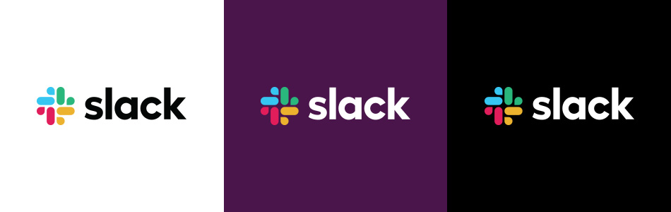 Slack’s_Logo设计反白