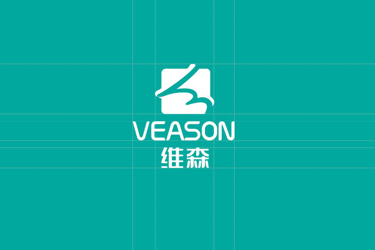 维森logo反白设计