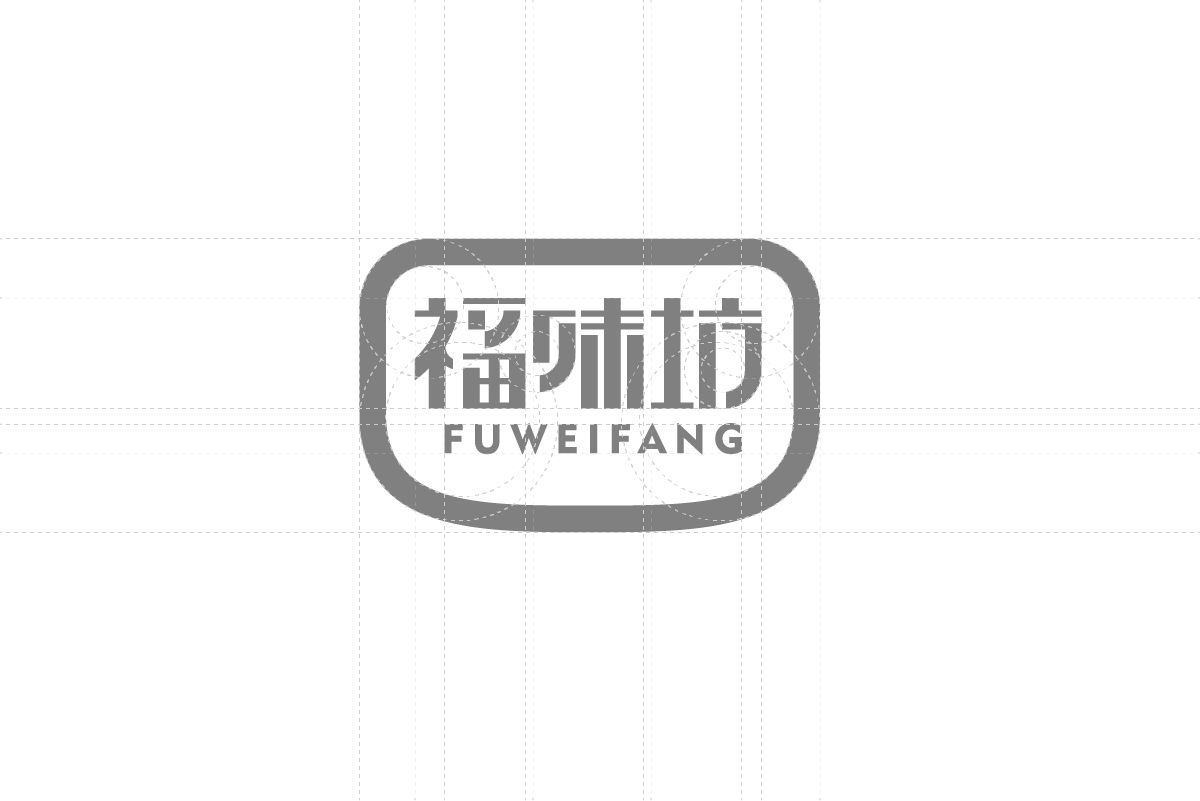 福味坊粮油品牌食品logo设计