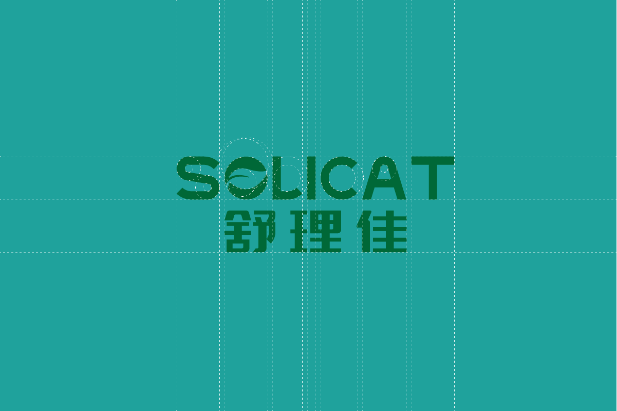 solicat医疗logo制图