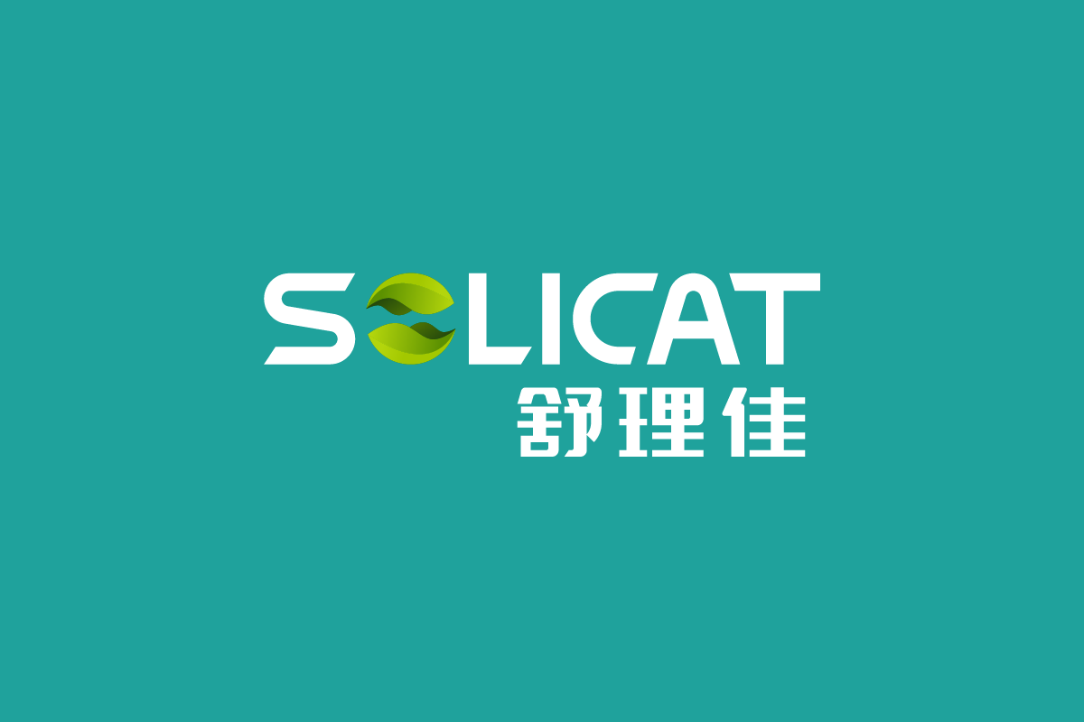 solicat医疗logo设计背景