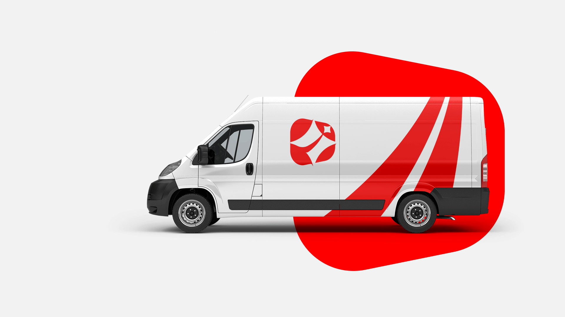 van logo design background